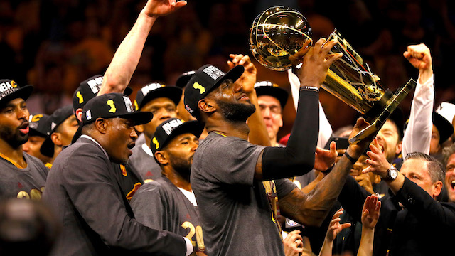 LeBron James and his Championship Win